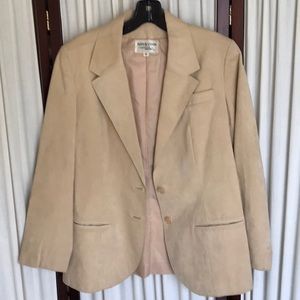 Roth-le Cover suede fabric blazer jacket Sz 10